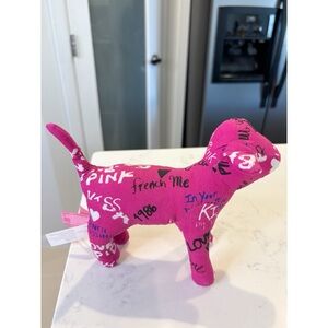 Victoria’s Secret Pink Hot Pink Plush Collectible Dog